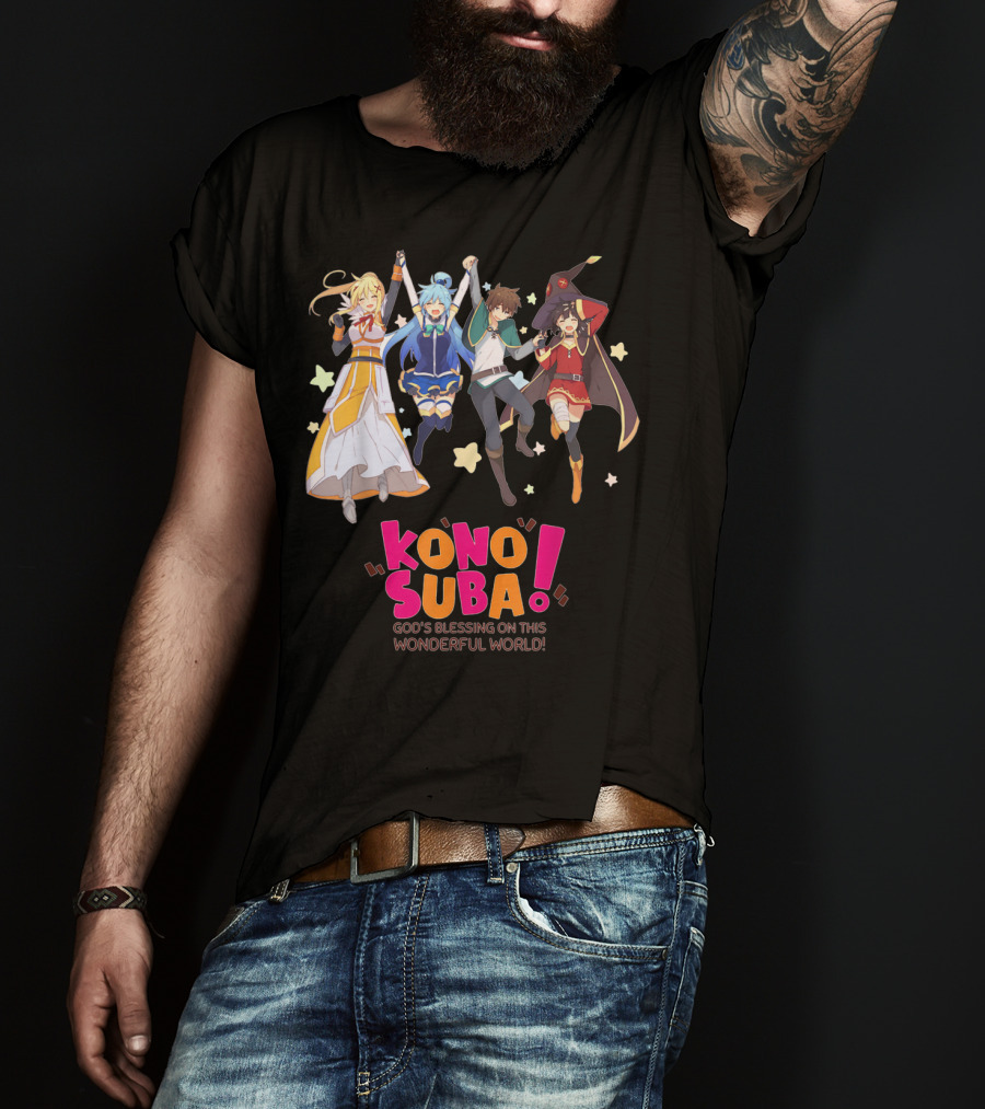 KonoSuba God's Blessing On This Wonderful World Megumin Explosion T-Shirt