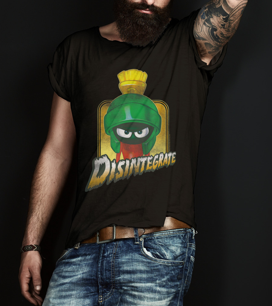 Marvin The Martian Disintegrate Looney Tunes T-Shirt