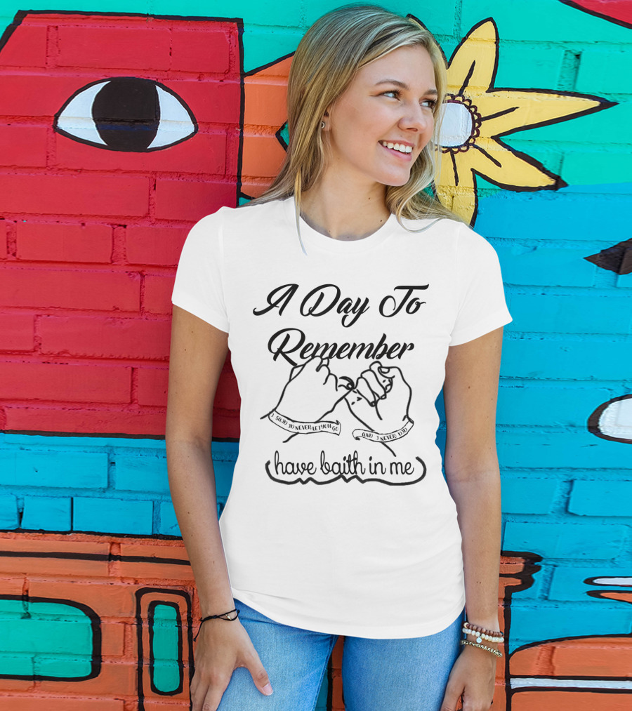 A Day To Remember Have Faith In Me Pinky Promise T-Shirt