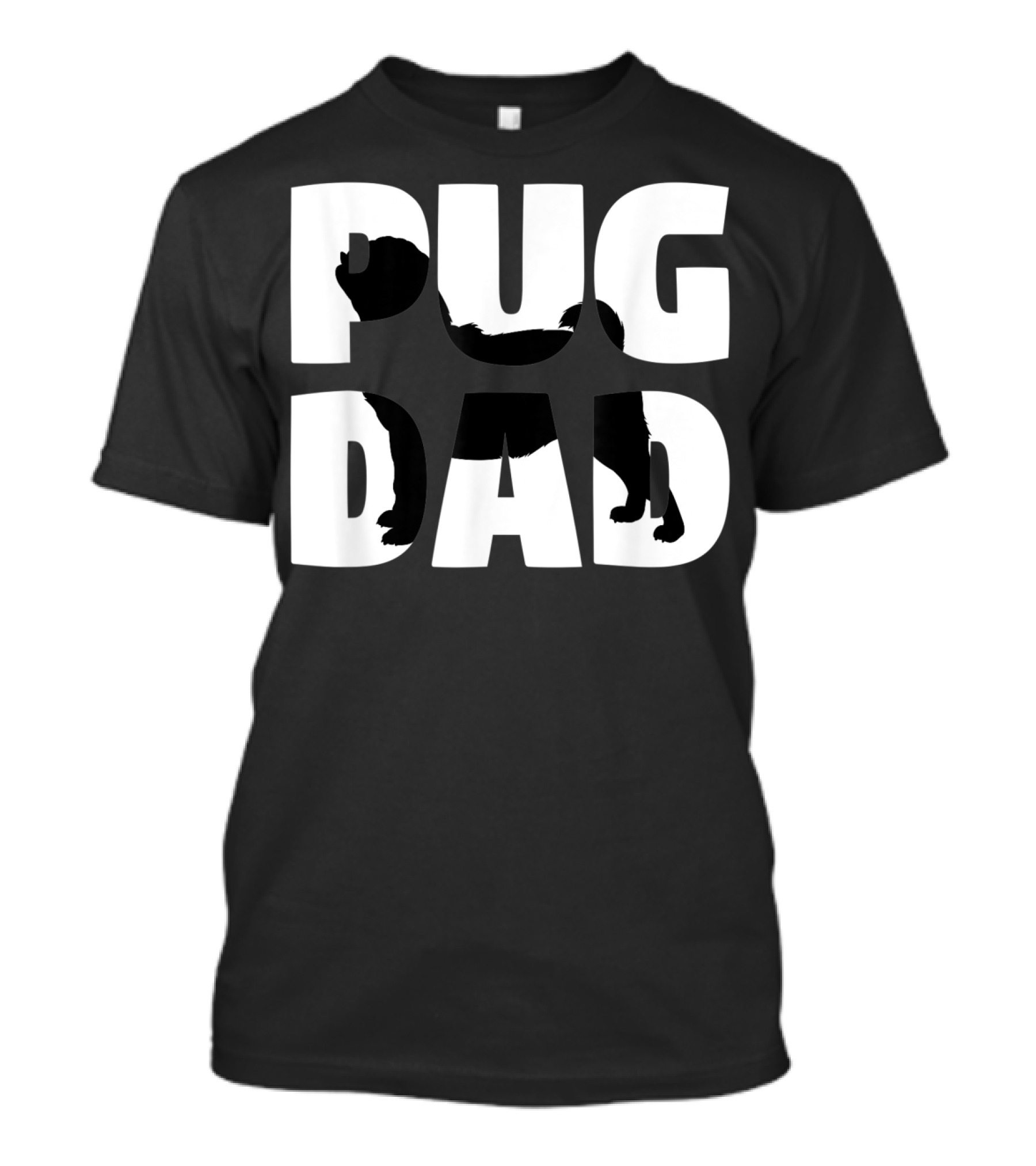 Pug Dad Pug Father Dog Dad T-Shirt