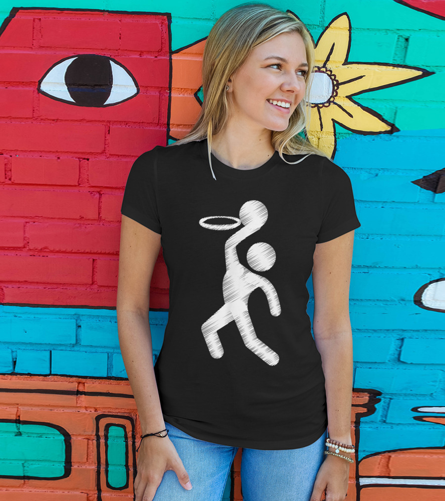 Basketball Life Of A Baller Dunking Action T-Shirt