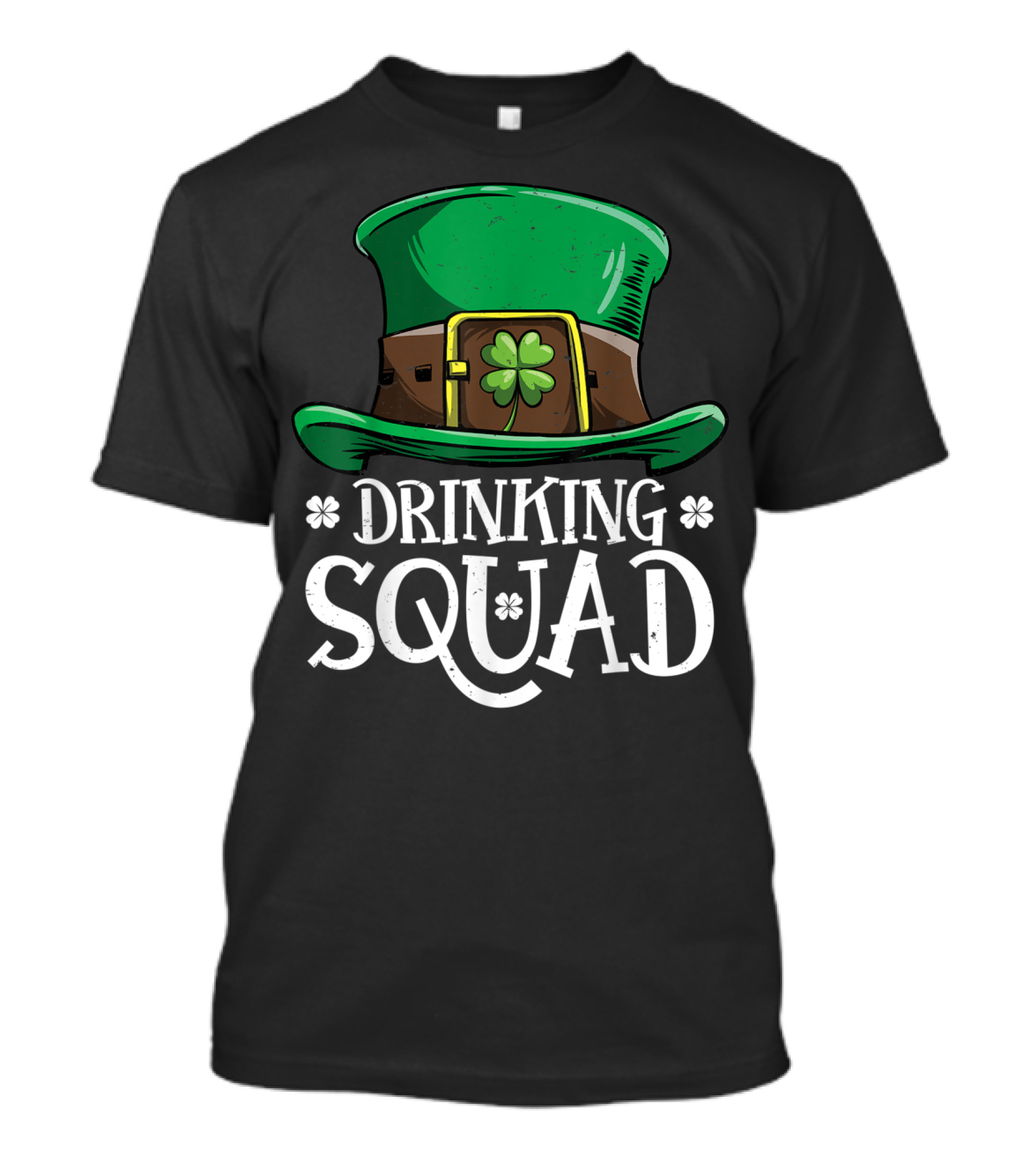 Drinking Squad Leprechaun St Patricks Day Men T-Shirt