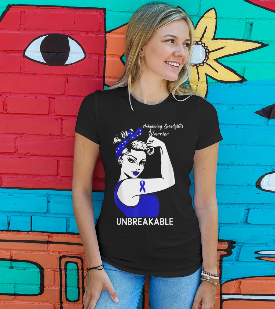 Ankylosing Spondylitis Warrior Unbreakable T-Shirt