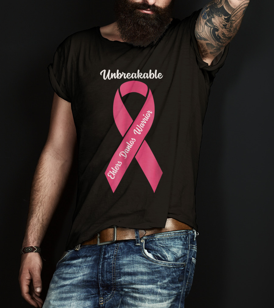 Unbreakable Ehlers Danlos Warrior Pink T-Shirt