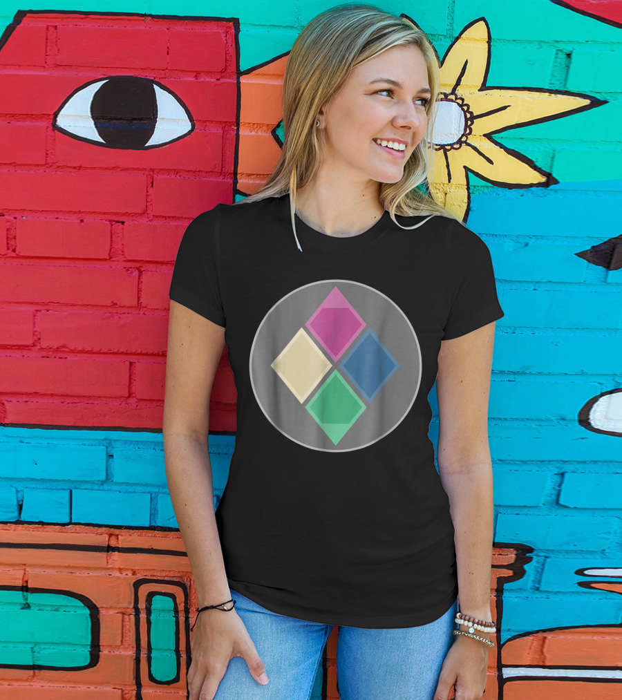 Great Diamond Unbreakable Empress Colorful Diamond T-Shirt