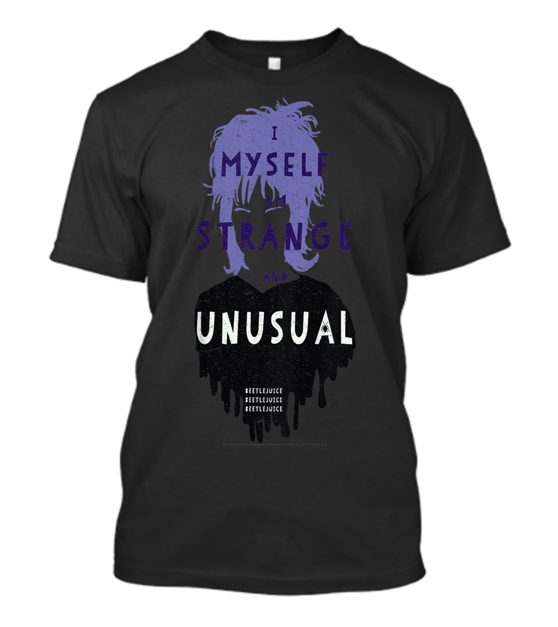 I Myself Strange And Unusual Beetlejuice Lydia T-Shirt