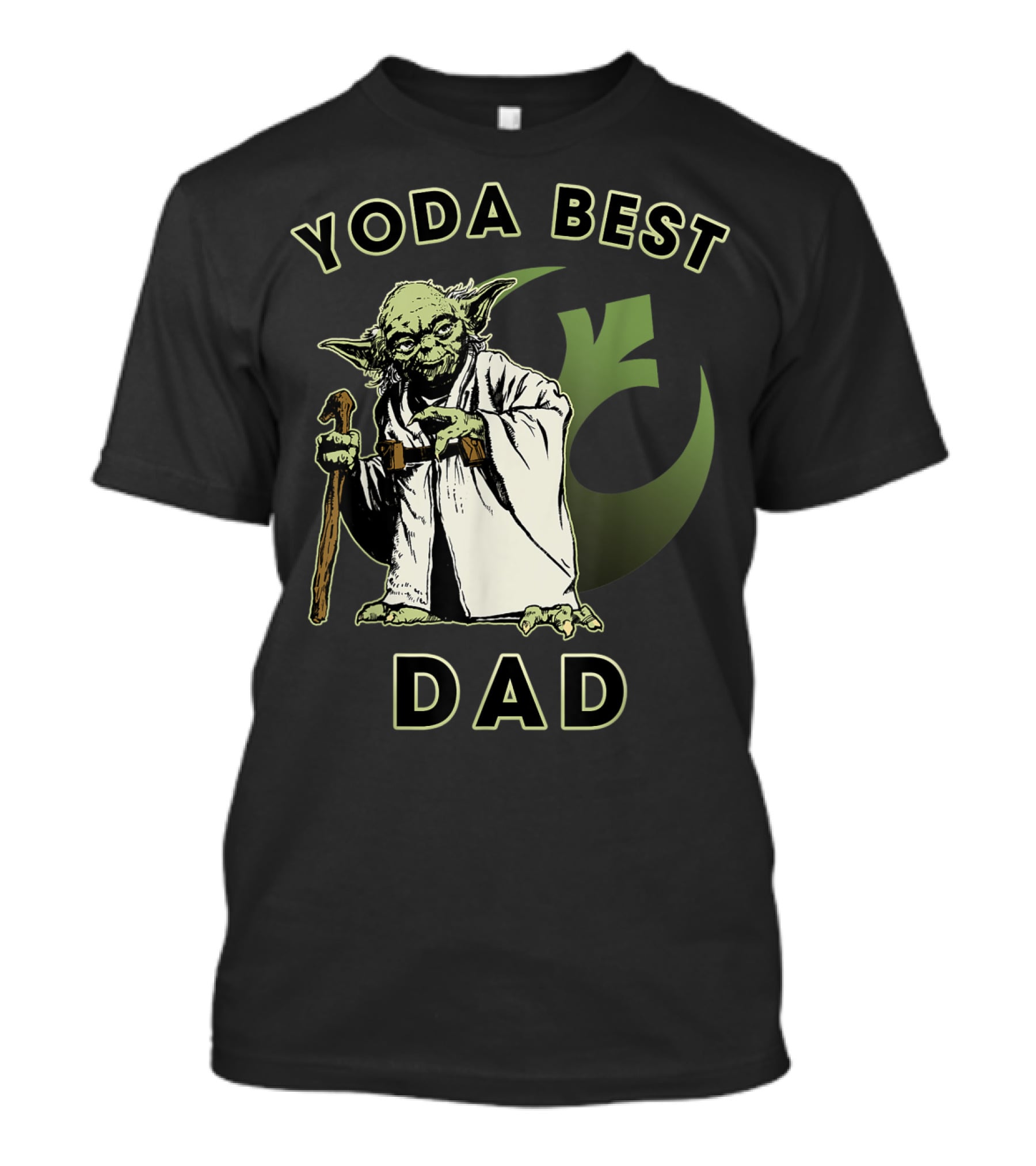 Star Wars Yoda Best Dad Rebel Alliance T-Shirt