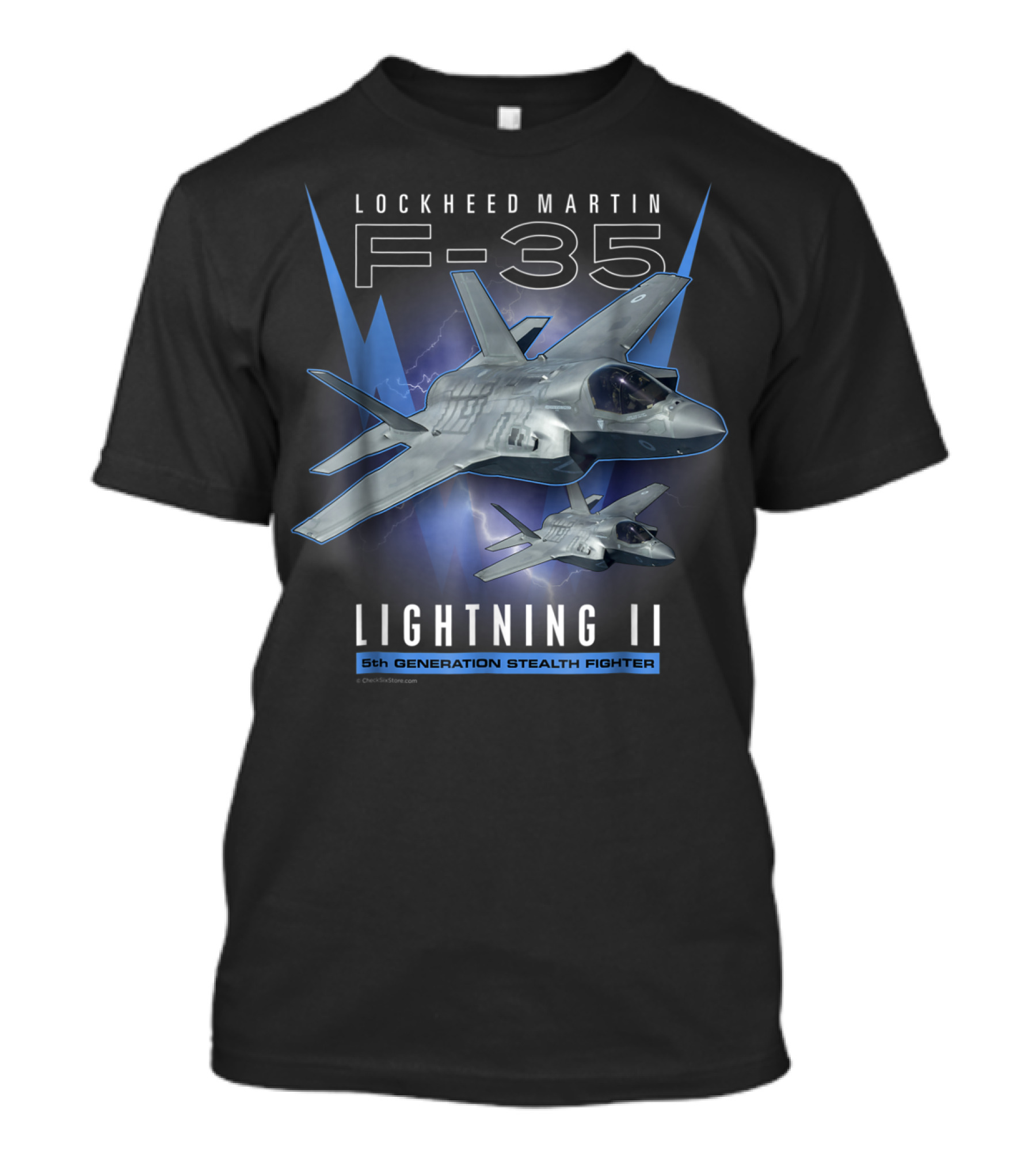 Lockheed Martin F-35 Lightning II 5th Generation Stealth Fighter T-Shirt