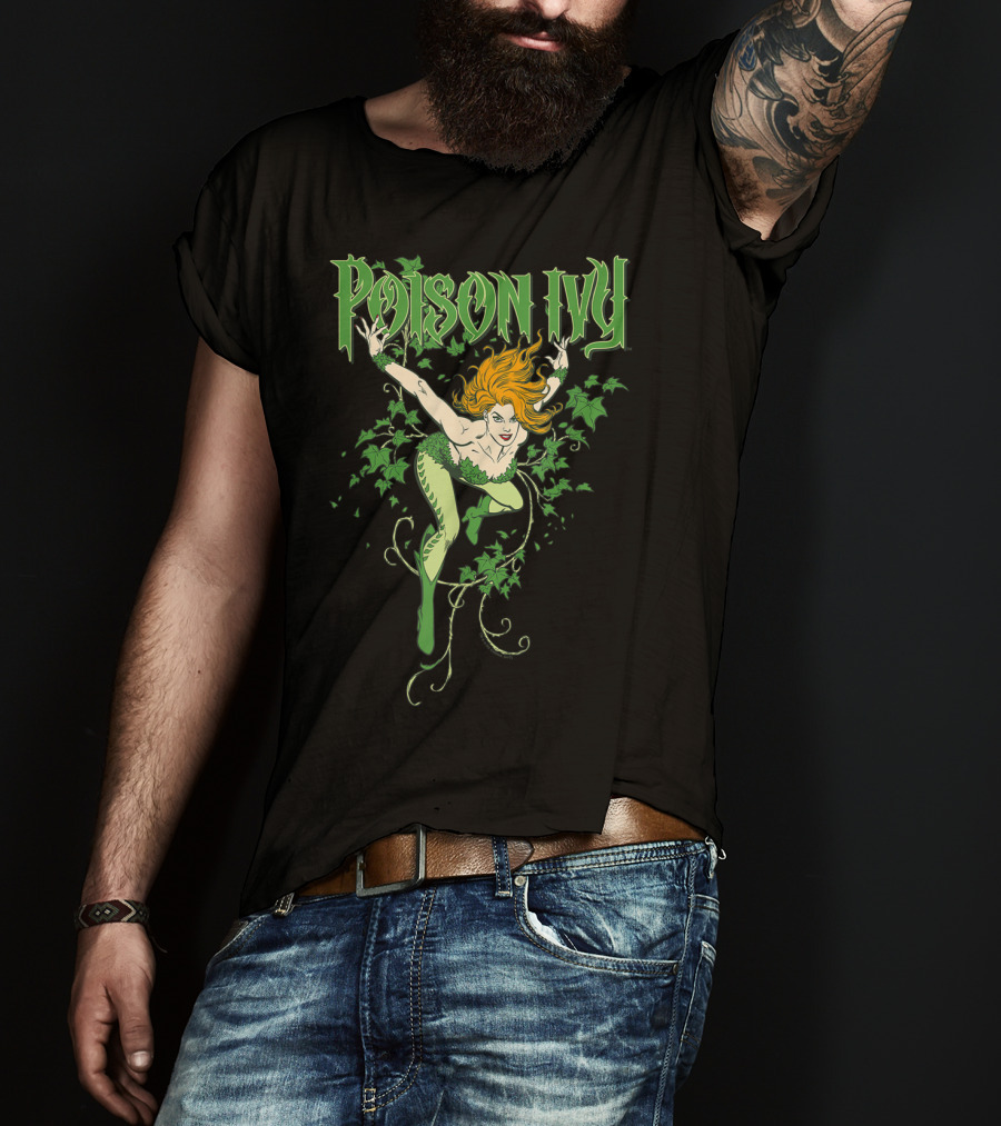 Batman Poison Ivy Vintage Comic T-Shirt