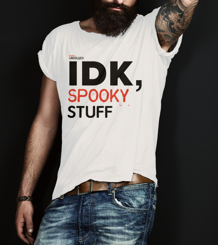BuzzFeed Unsolved IDK Spooky Stuff T-Shirt