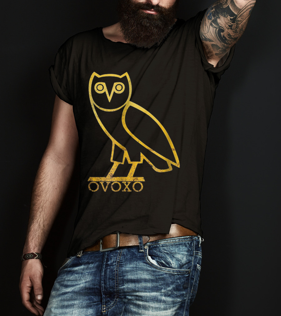 Drake OVOXO Gold Owl T-Shirt