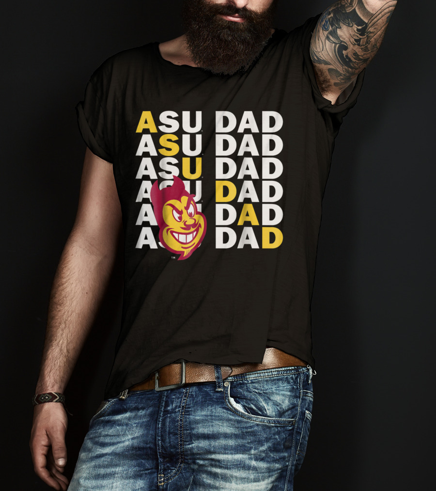 Arizona State Sun Devils ASU Dad T-Shirt