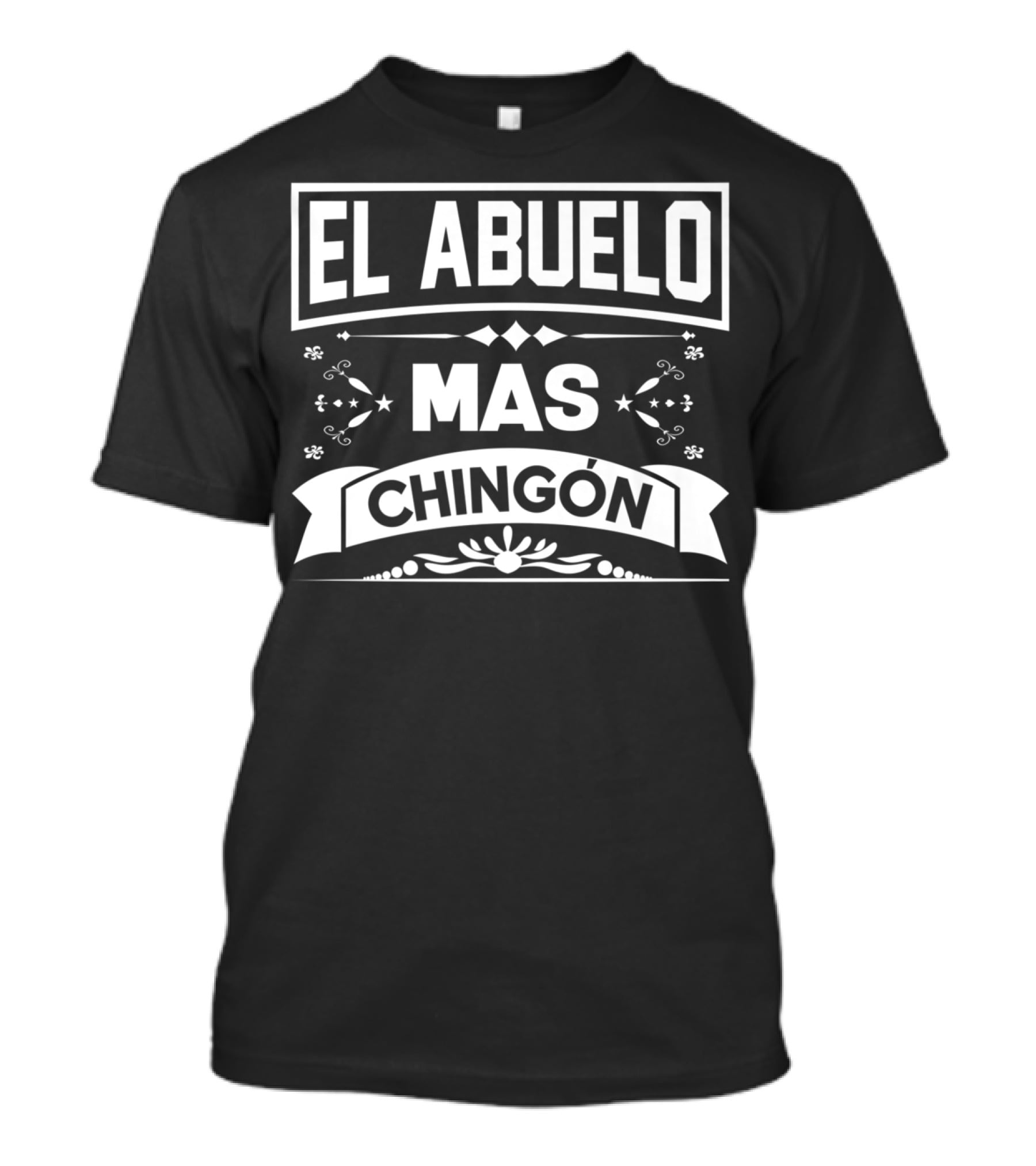 El Abuelo Mas Chingon Camisa Regalo Divertido Frase Estilo Vintage T-Shirt