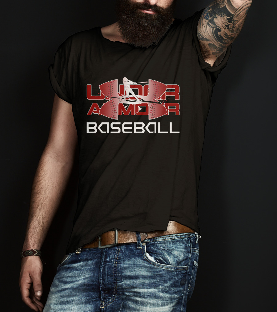 Under Armour Baseball Player T-Shirt