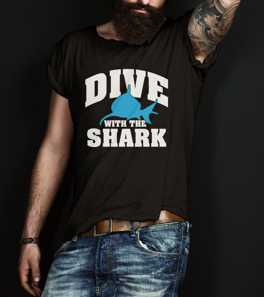 Dive With The Shark T-Shirt