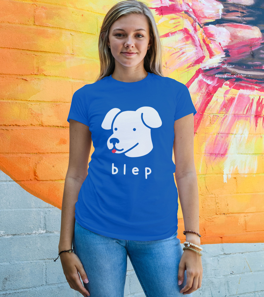 Blep Dog With Tongue Out T-Shirt