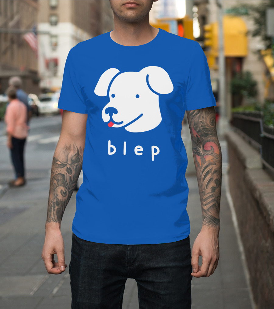 Blep Dog With Tongue Out T-Shirt
