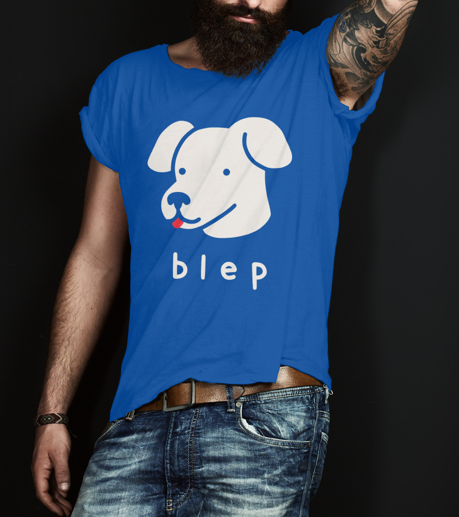 Blep Dog With Tongue Out T-Shirt