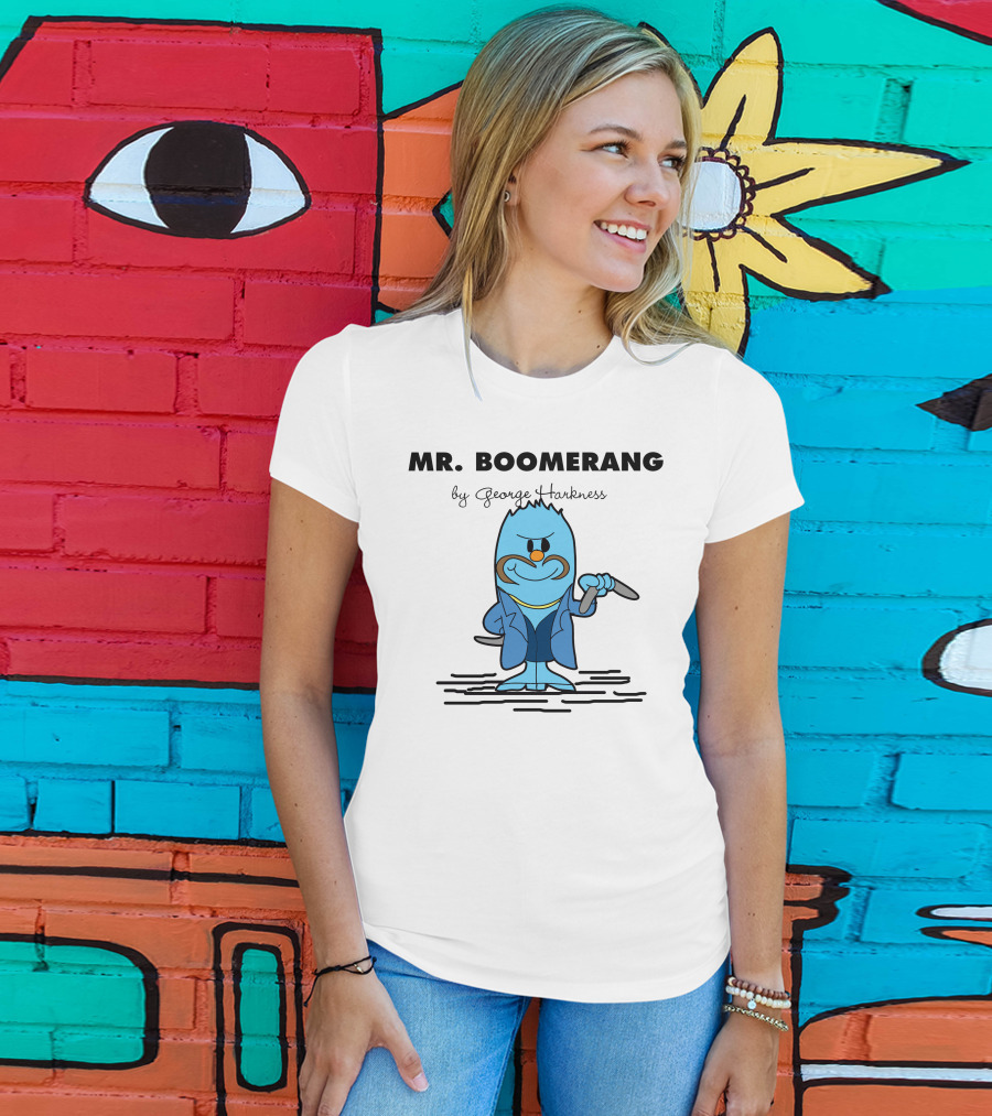 MR. BOOMERANG By George Harkness T-Shirt