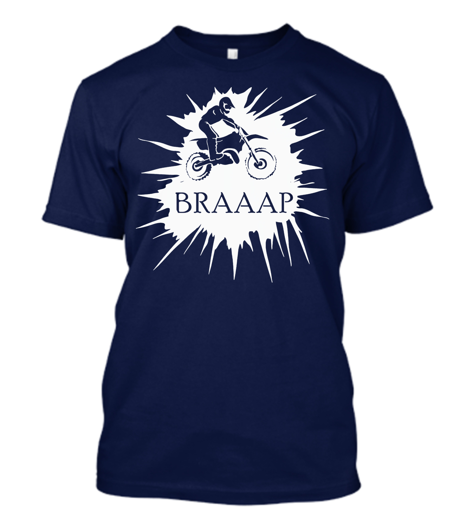 BRAAP Motocross Rider Splash T-Shirt