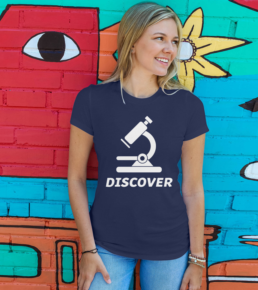 Discover Science With Microscope Greatness T-Shirt