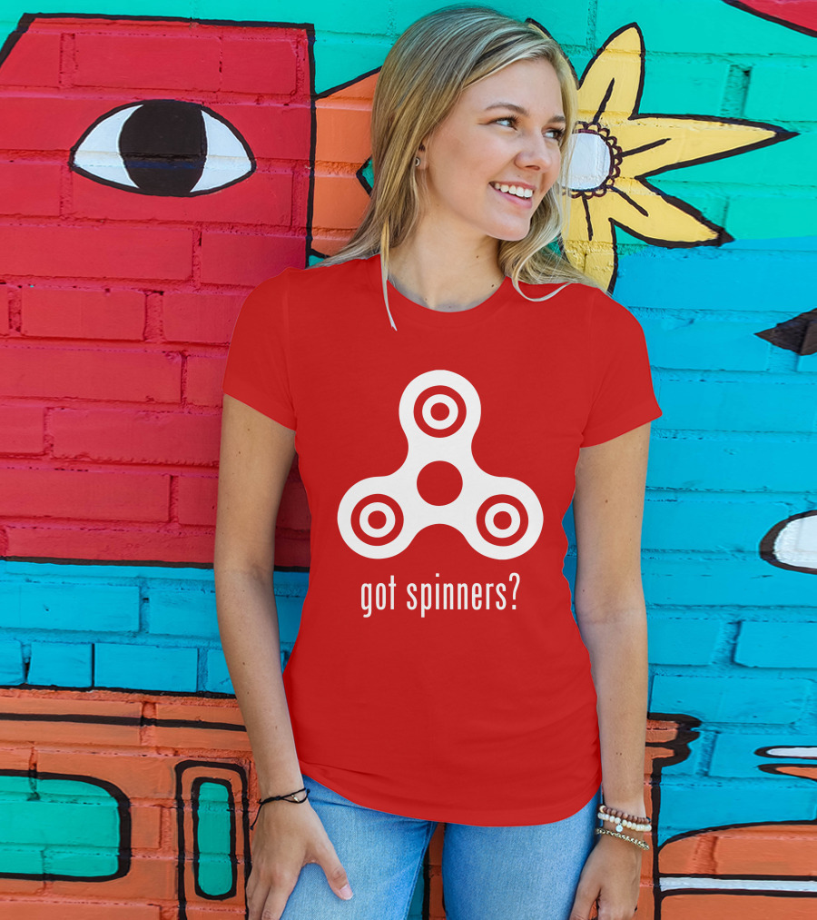 Got Spinners Fidget Toy Icon T-Shirt