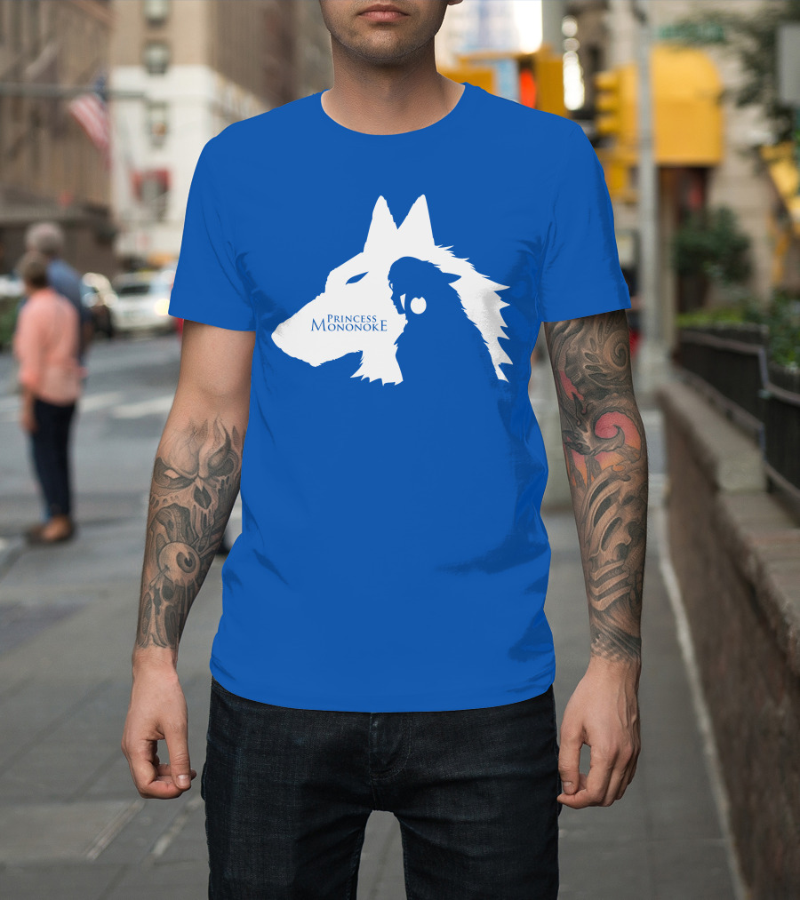 Princess Mononoke Wolf T-Shirt