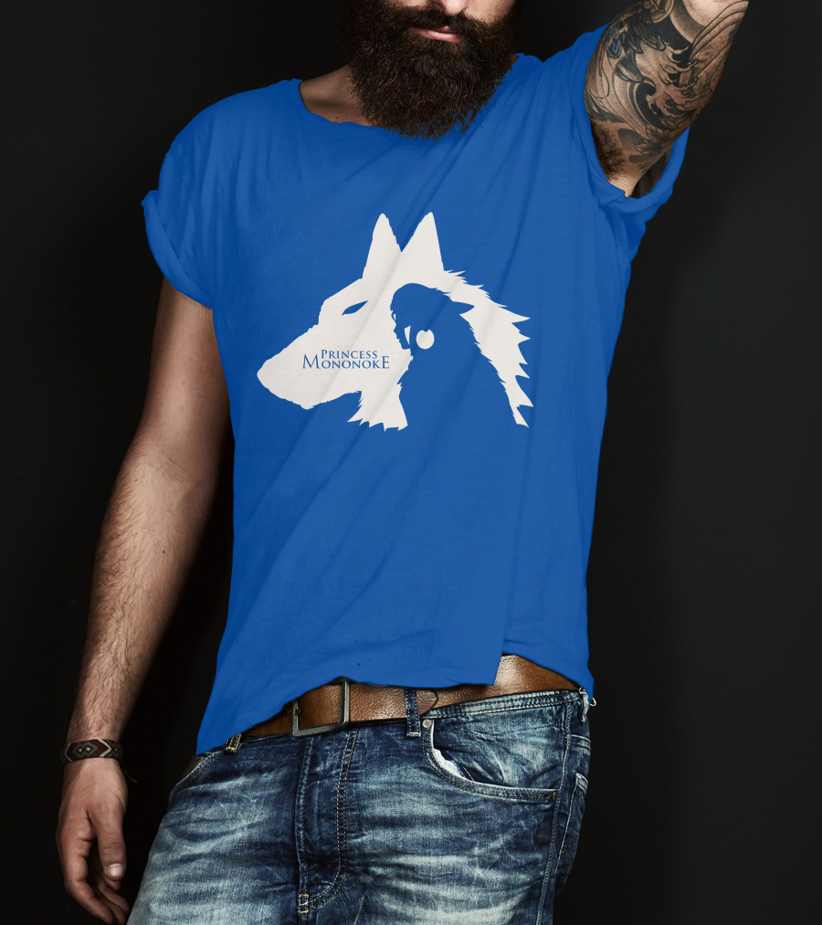 Princess Mononoke Wolf T-Shirt