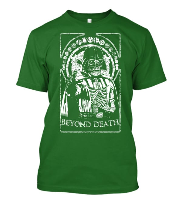Power Beyond Death Darth Vader Skeleton Vintage T-Shirt