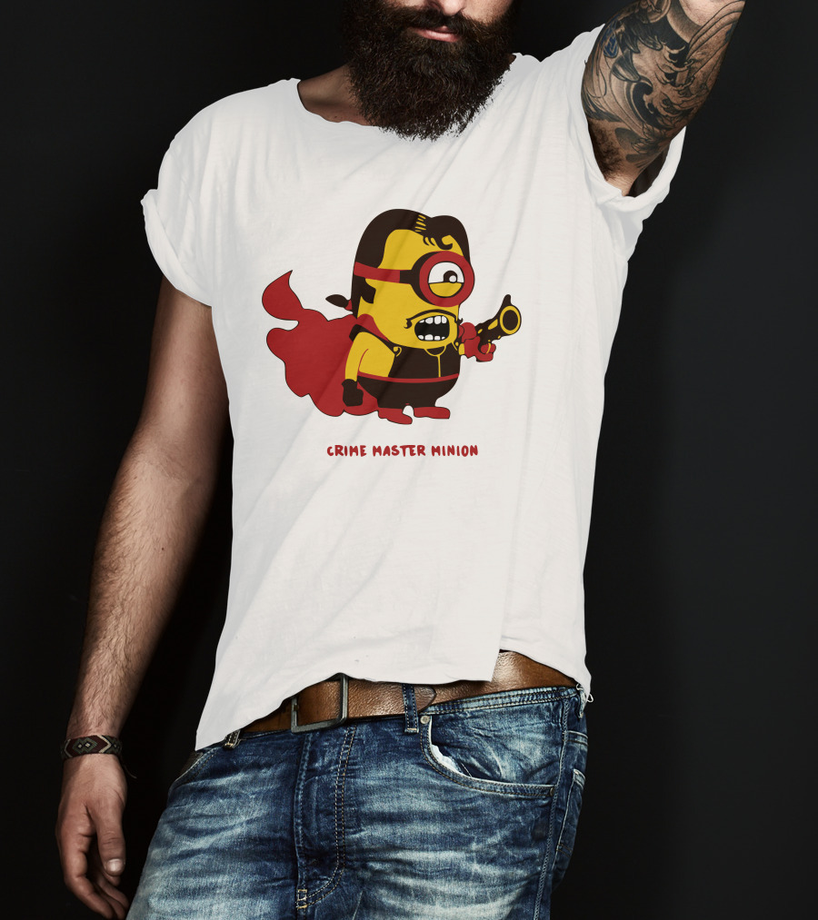 Crime Master Minion Hero Fusion T-Shirt