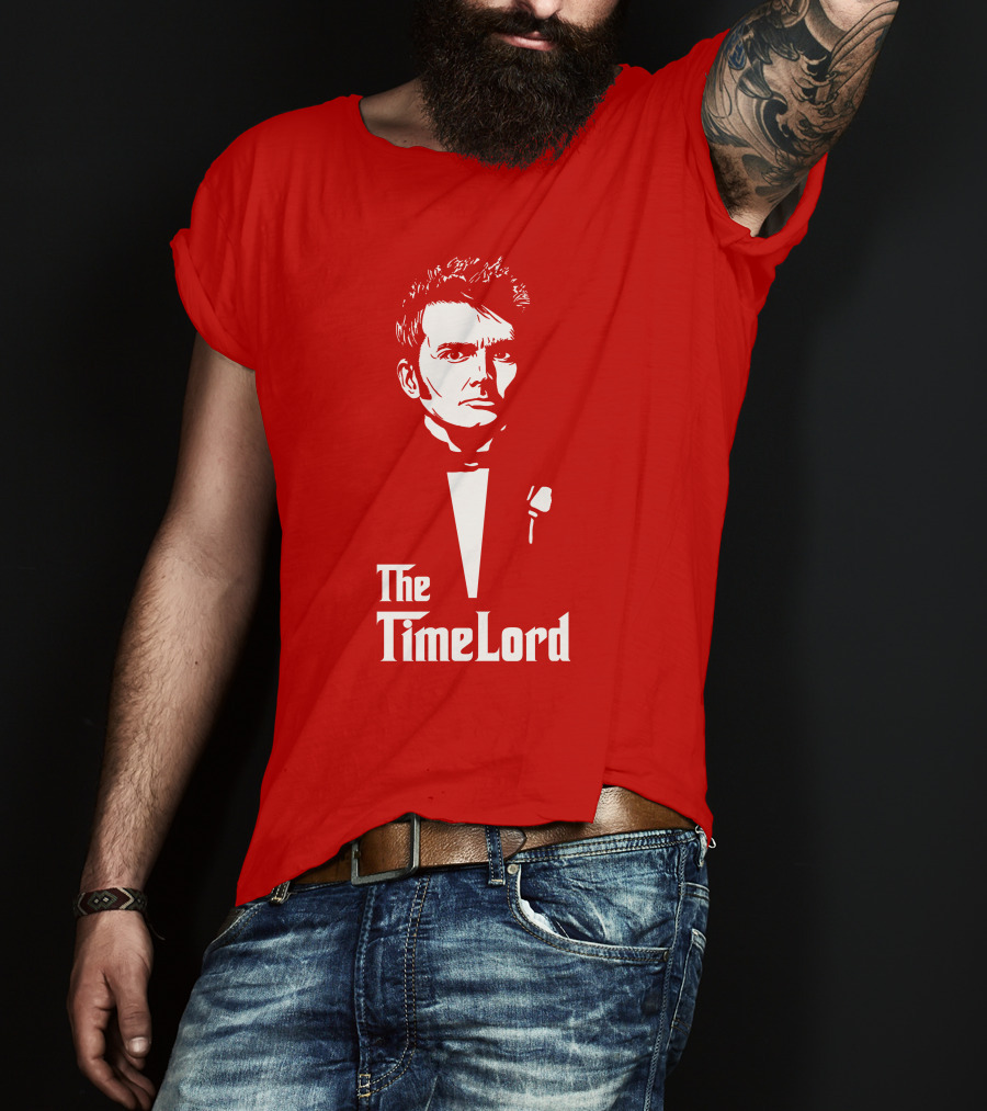 The Time Lord Doctor Who Godfather Mashup T-Shirt