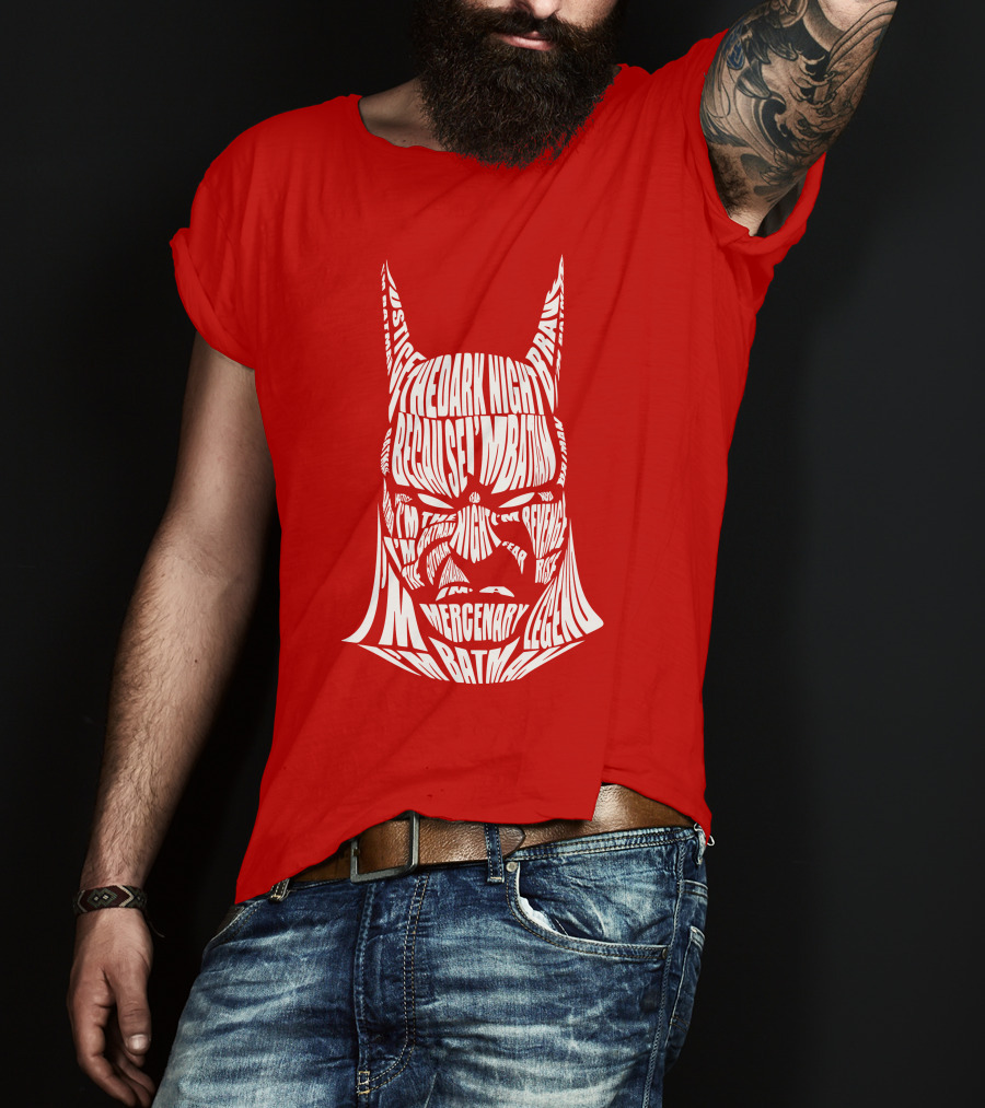 The Dark Knight Rises Batman Legend Mercenary Justice T-Shirt