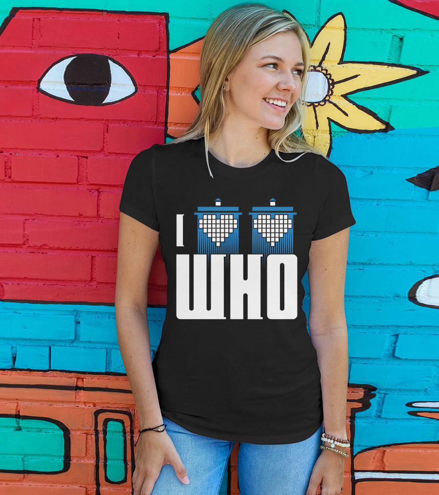 I Heart TARDIS Who T-Shirt