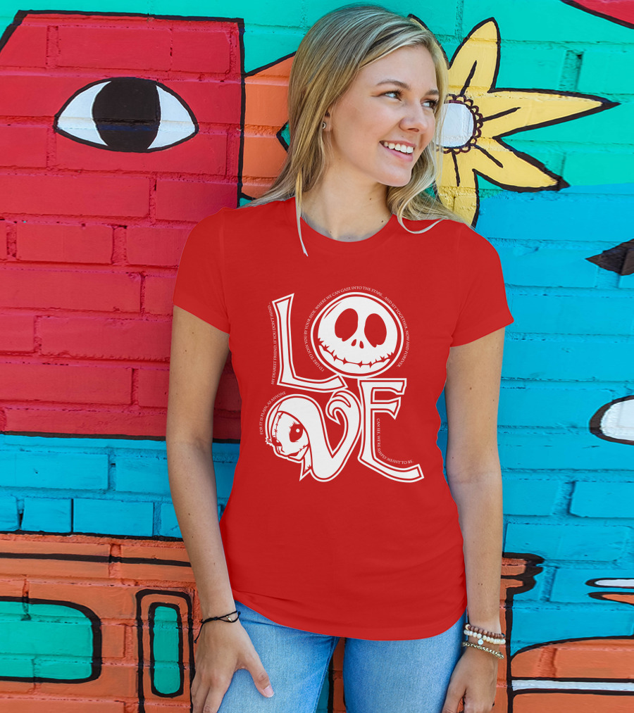 Love Is Eternal Nightmare Before Christmas T-Shirt