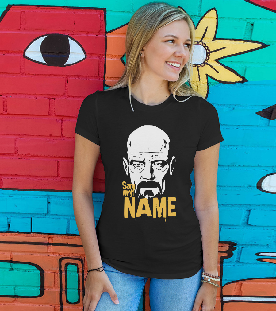 Heisenberg Breaking Bad Say My Name T-Shirt