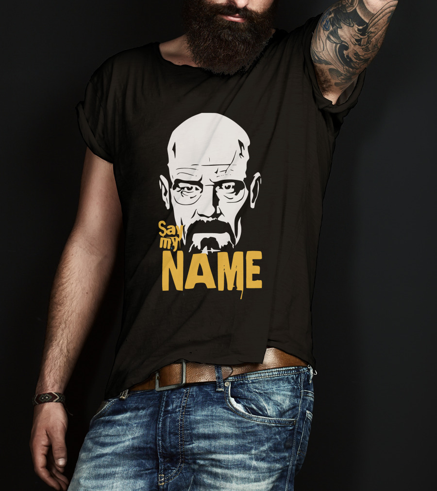 Heisenberg Breaking Bad Say My Name T-Shirt