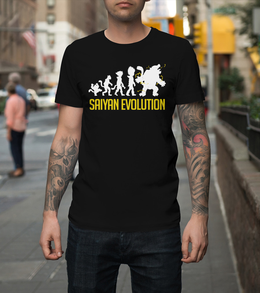 Saiyan Evolution Power Transformation Series T-Shirt