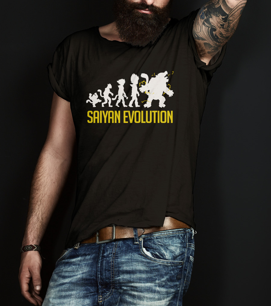 Saiyan Evolution Power Transformation Series T-Shirt