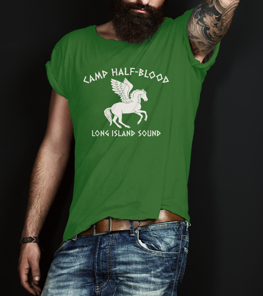Camp Half Blood Pegasus Long Island Sound T-Shirt