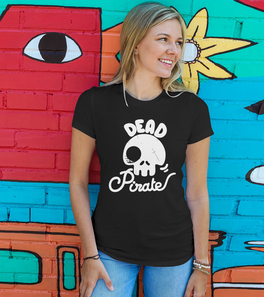 DEAD PIRATE Skull T-Shirt