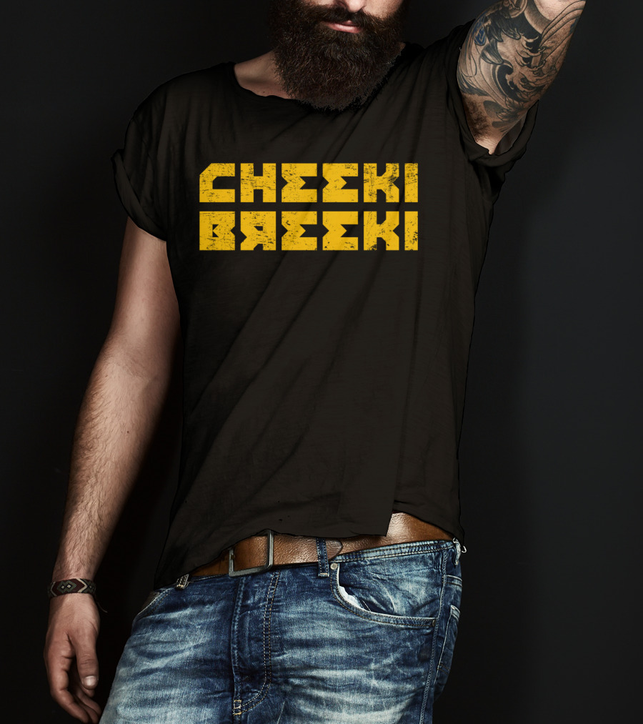 Cheeki Breeki Gopnik Slav Style Funny Gamer Retro T-Shirt