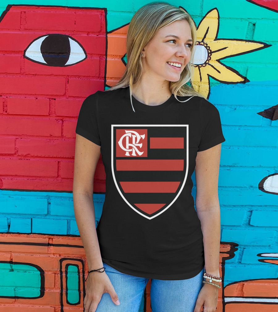CR Flamengo Football Club Logo Emblem T-Shirt