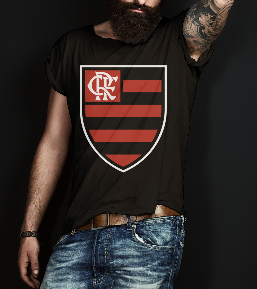 CR Flamengo Football Club Logo Emblem T-Shirt