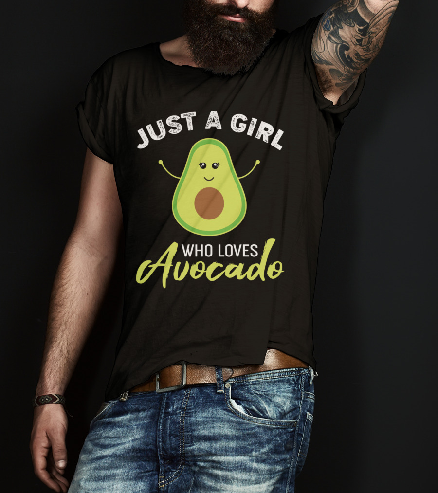Just A Girl Who Loves Avocado T-Shirt