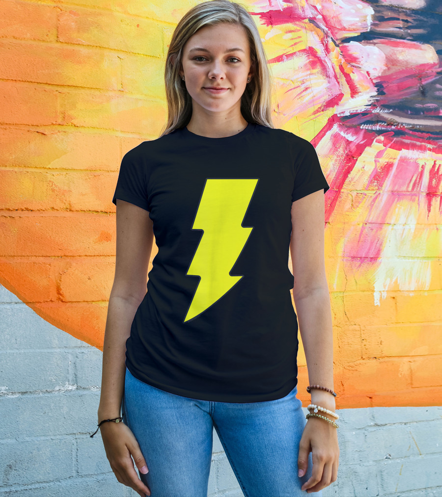 Shazam Lightning Bolt T-Shirt