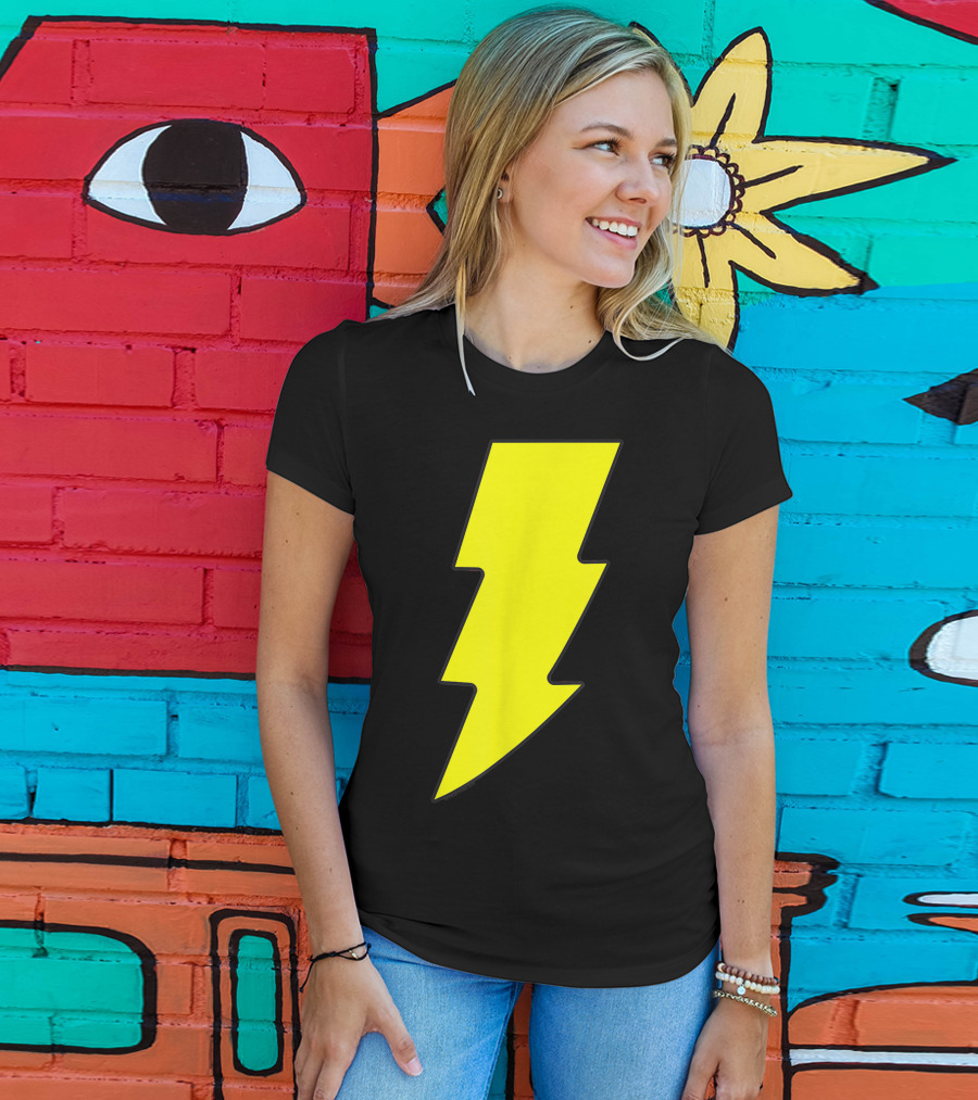 Shazam Lightning Bolt T-Shirt