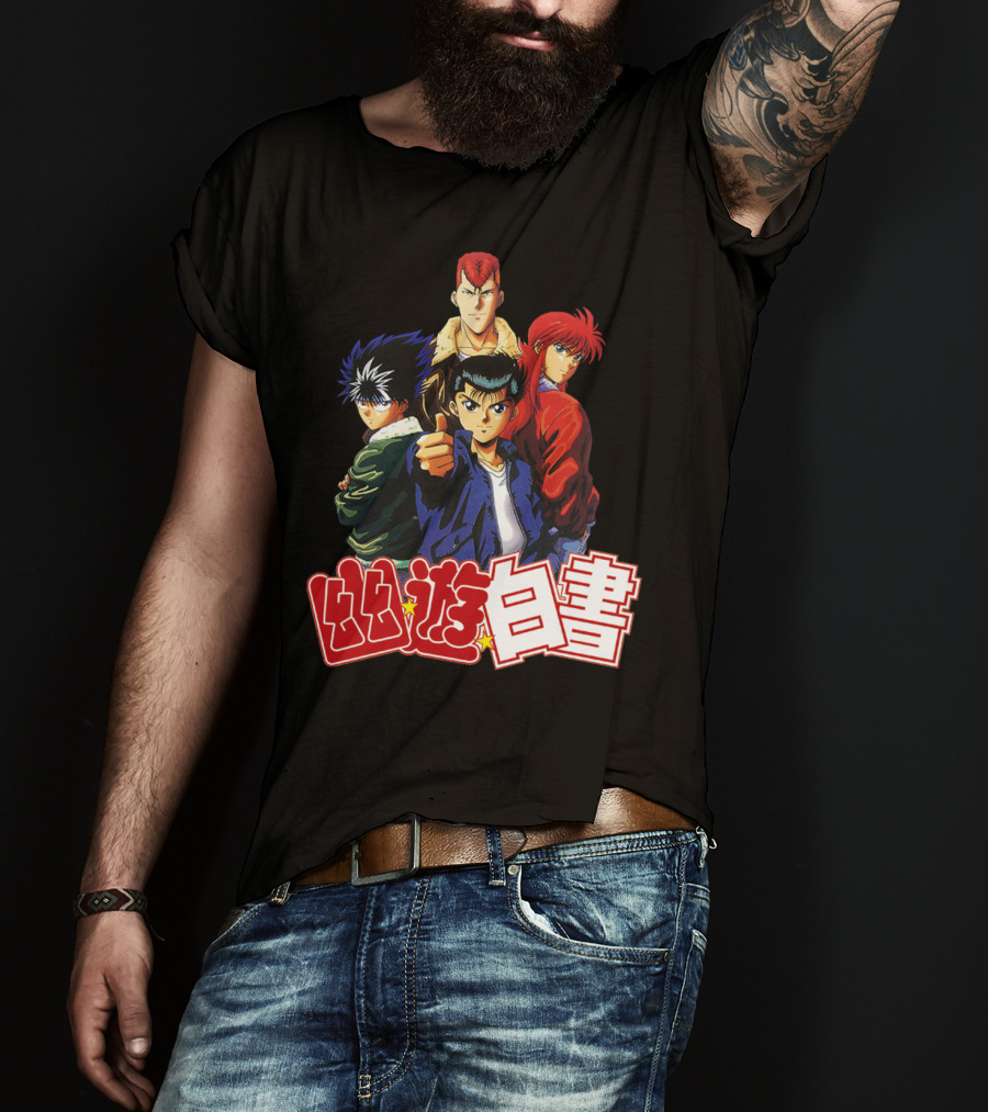 Yuyu Hakusho Anime Team Characters T-Shirt