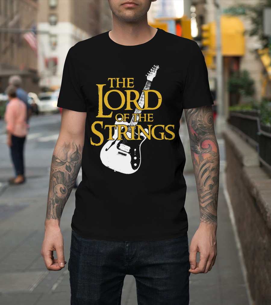 The Lord Of The Strings Electric Guitar T-Shirt