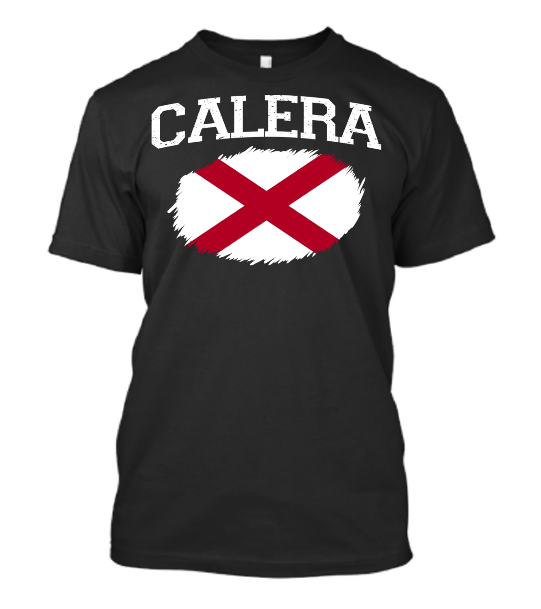 Calera Alabama Vintage USA Flag Sports T-Shirt