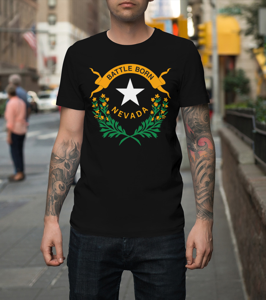 Battle Born Nevada Day T-Shirt